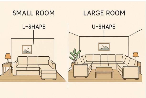 How a Sectional Sofa Can Optimize Seating in Any Room Size