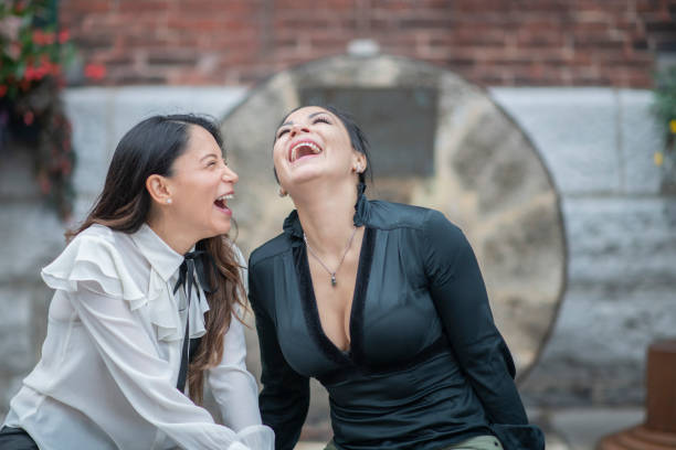 Shared laughter keeps pulling us together in ways that nothing else really does.