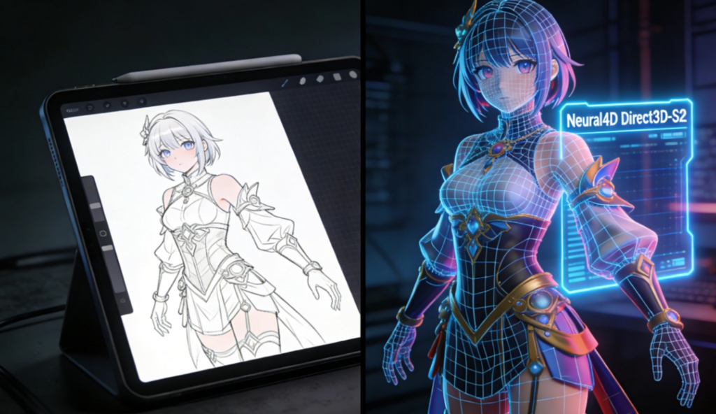 2D to 3D: Creating Engine-Ready Anime Assets for Your Next Webtoon