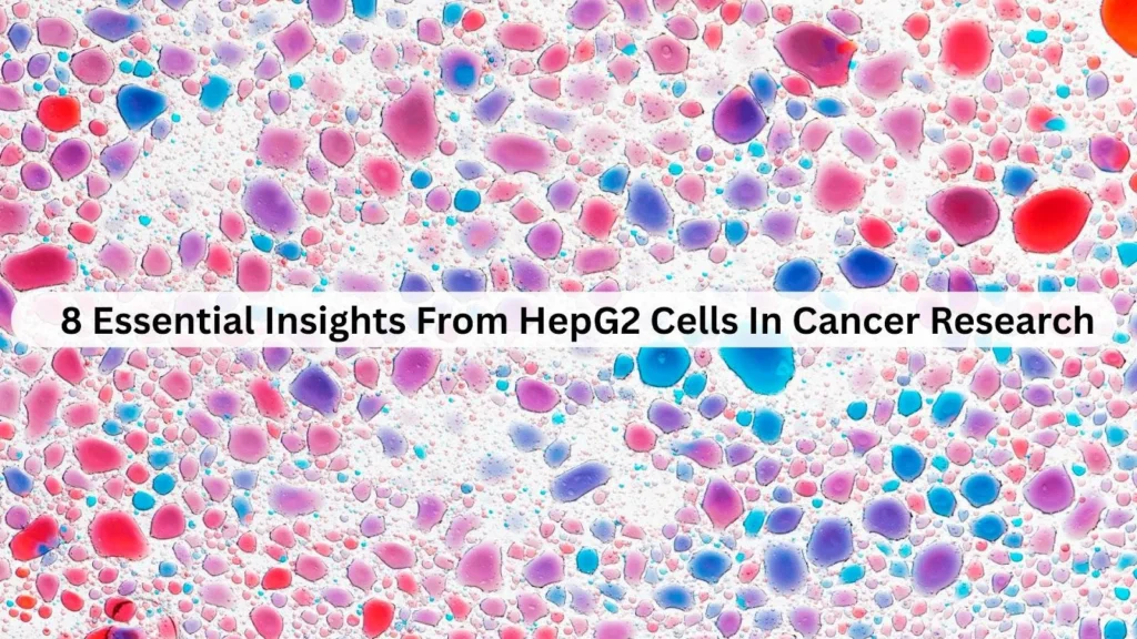 8 Essential Insights From HepG2 Cells In Cancer Research