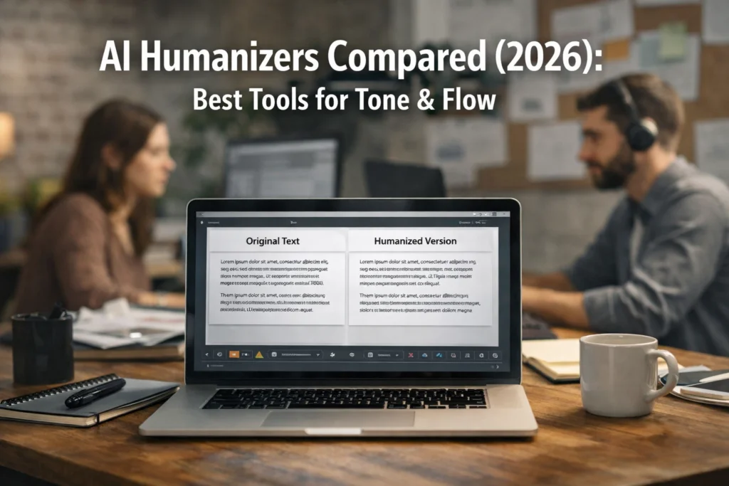 AI Humanizers Compared (2026): Best Tools for Tone & Flow