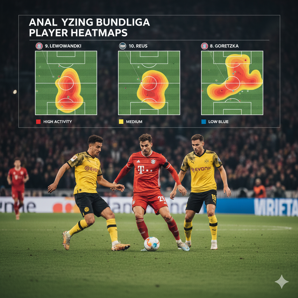 Analysing Bundesliga Player Heatmaps