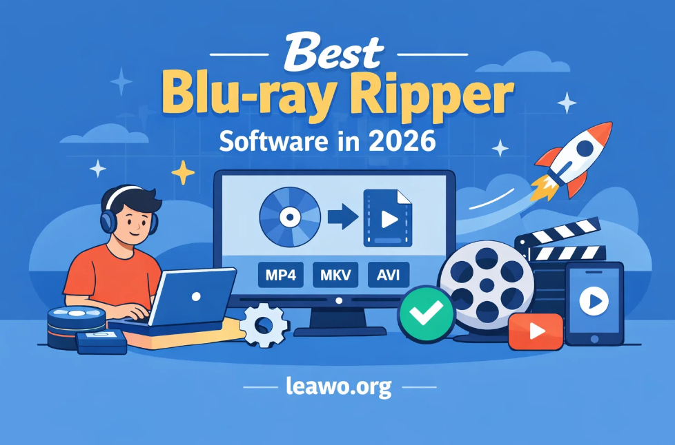 Best Blu-ray Ripper Software in 2026: Lossless & High-Quality