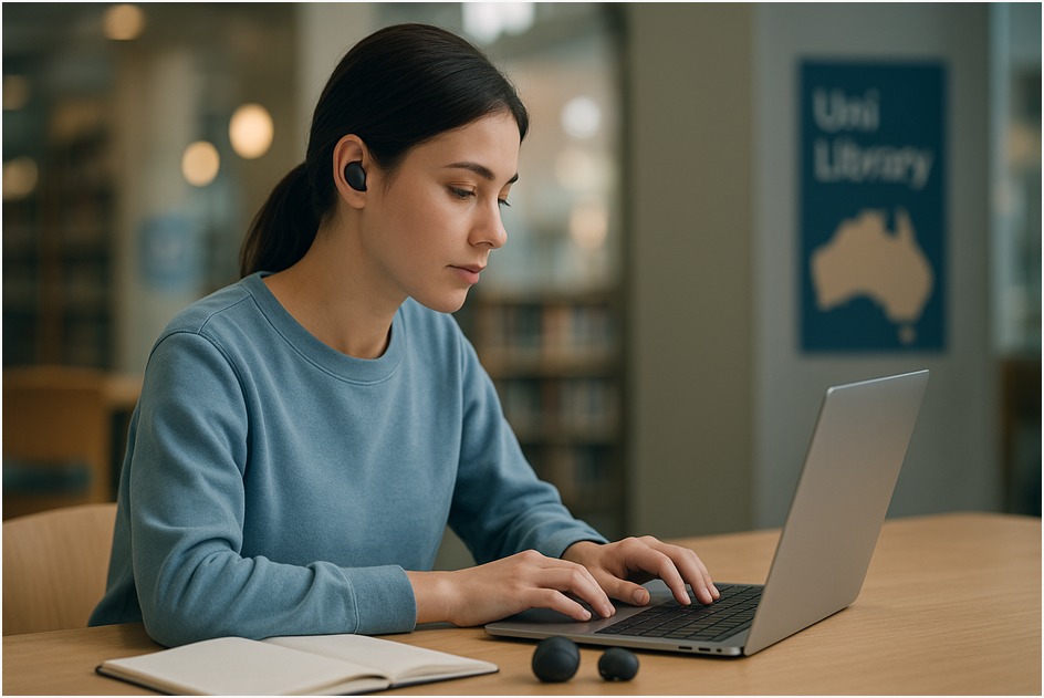 Best Noise Cancelling Earbuds in Australia for Students Who Study in Shared Spaces