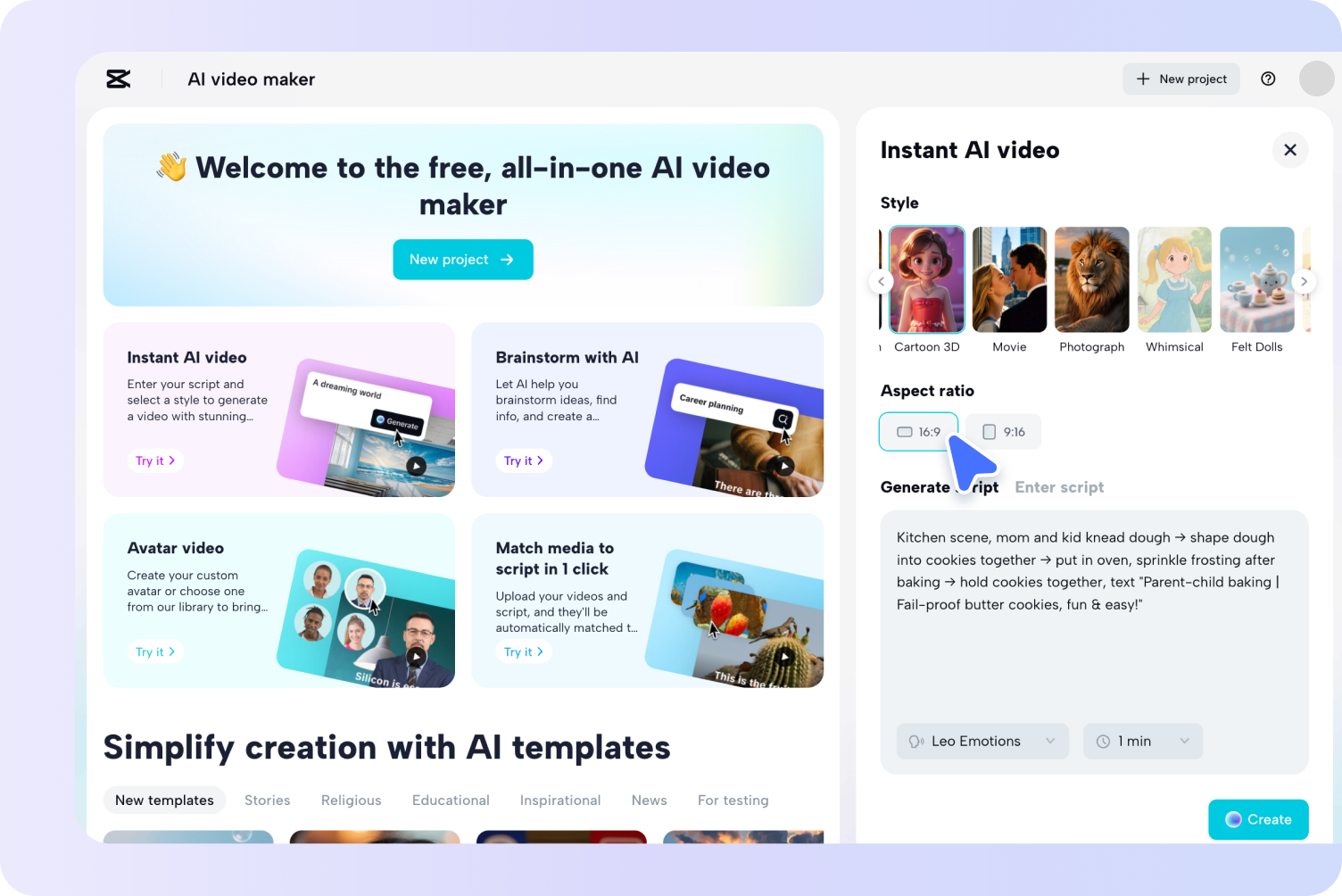 Create Professional Videos Effortlessly with CapCut’s AI Tools