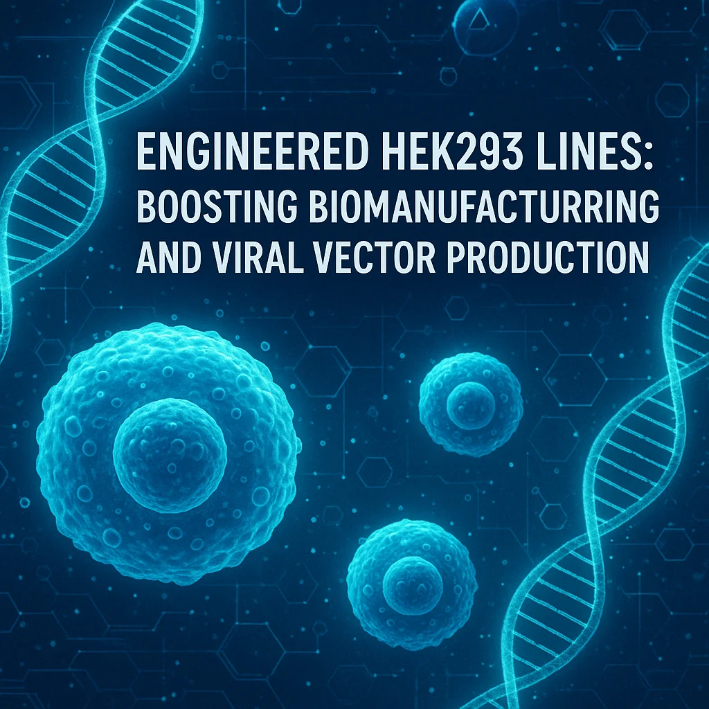 Engineered HEK293 Lines: Boosting Biomanufacturing and Viral Vector Production