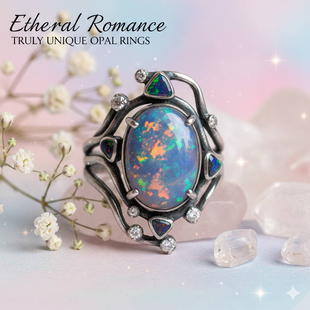 Ethereal Romance: Discover Truly Unique Opal Rings for Modern Love