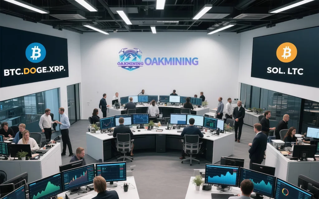 Find stability amidst turmoil: OAK mining keeps your crypto assets running 24/7.