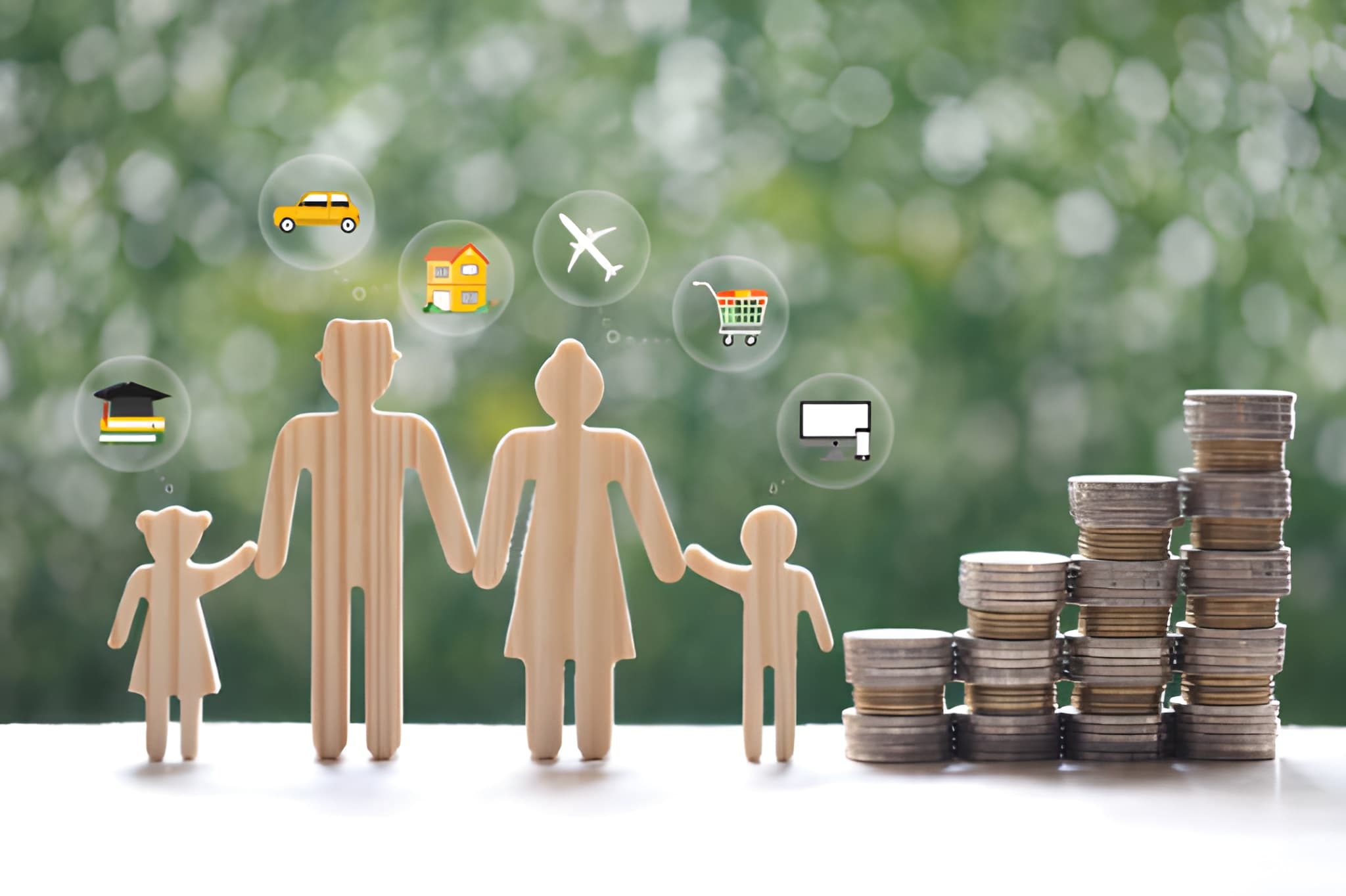 How families can navigate financial uncertainty during major life transitions