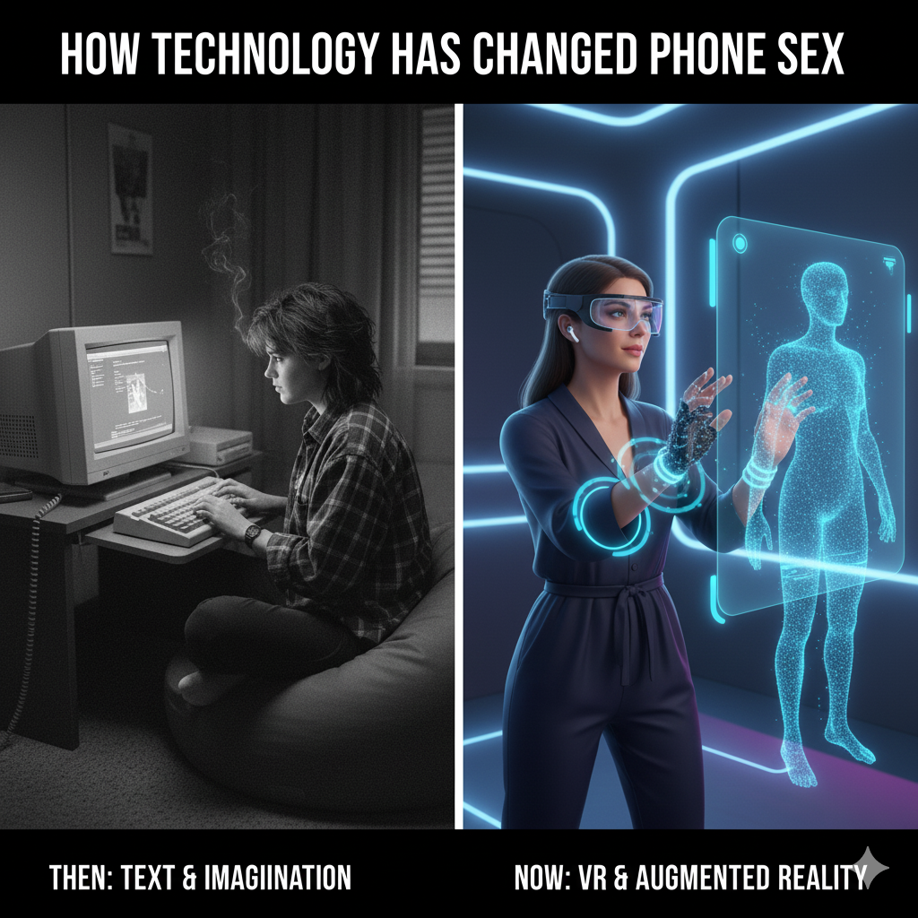 How Technology Has Changed the Phone Sex Experience