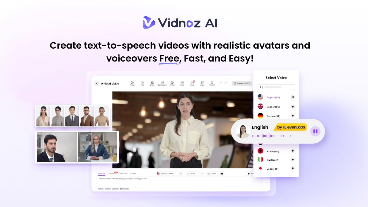 How to Boost Business Efficiency in 2025 with Vidnoz AI?