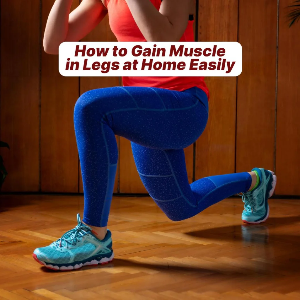 How to Gain Muscle in Legs at Home Easily