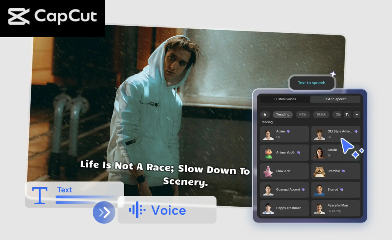 How to Match Voice Tone and Pace to Your Video Using CapCut Desktop Video Editor’s Text-to-Speech AI