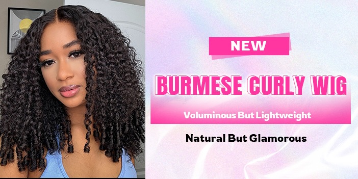 Natural Texture, Maximum Confidence: Try the BGMgirl Burmese Curly Wig Today