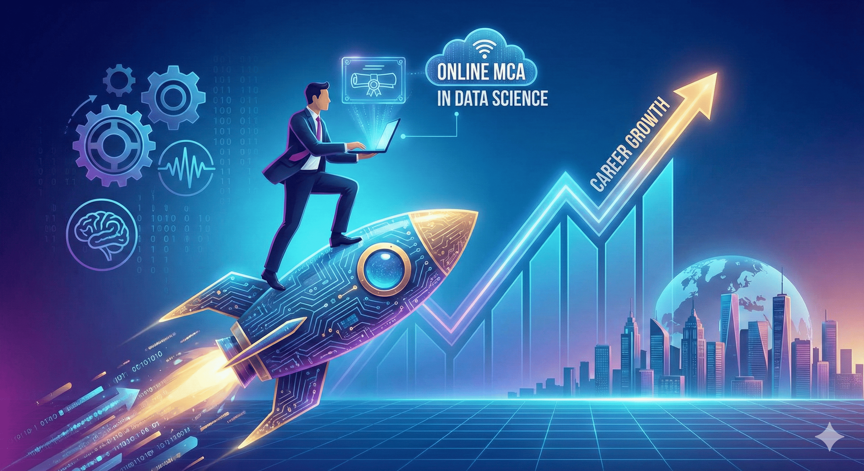 Speed Up Your Career Growth with Online MCA in Data Science