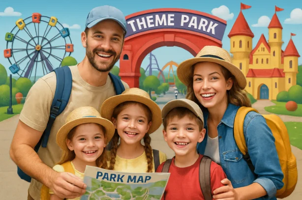 Stress-Free Travel Tips for Families Visiting Theme Parks