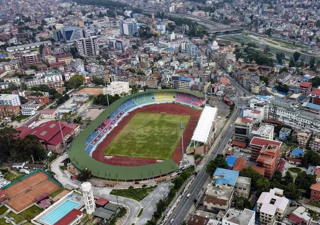 The Dasharath Rangasala stadium