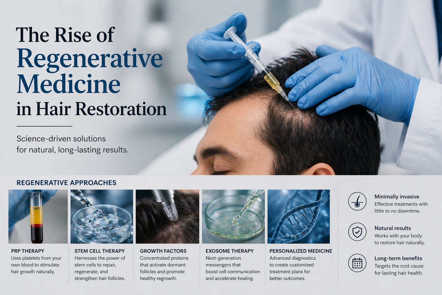 The Rise of Regenerative Medicine in Hair Restoration