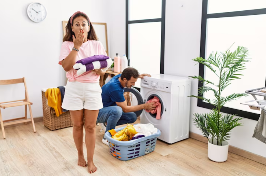 The Roommate Moved Out And Took The Washer