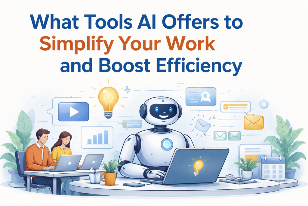 What Tools AI Offers to Simplify Your Work and Boost Efficiency