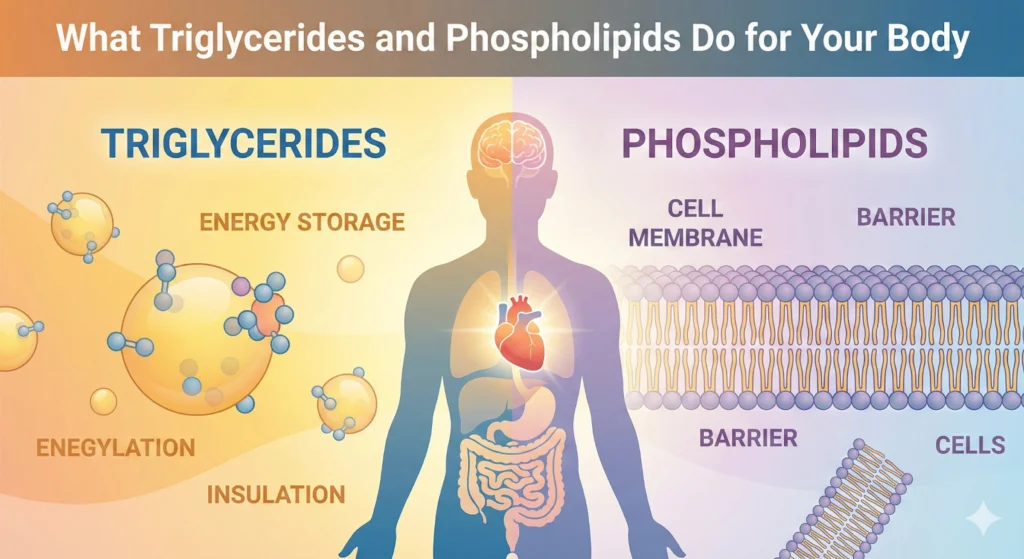 What Triglycerides and Phospholipids Do for Your Body