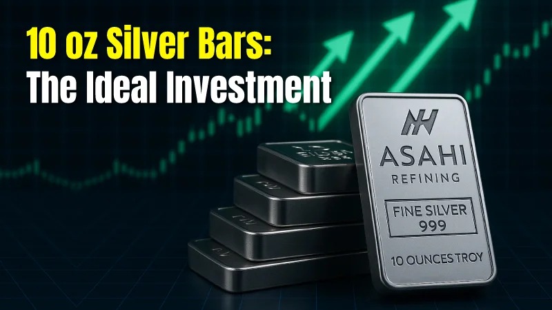 Why 10 oz Silver Bars Are an Ideal Investment for Diversifying Your Portfolio